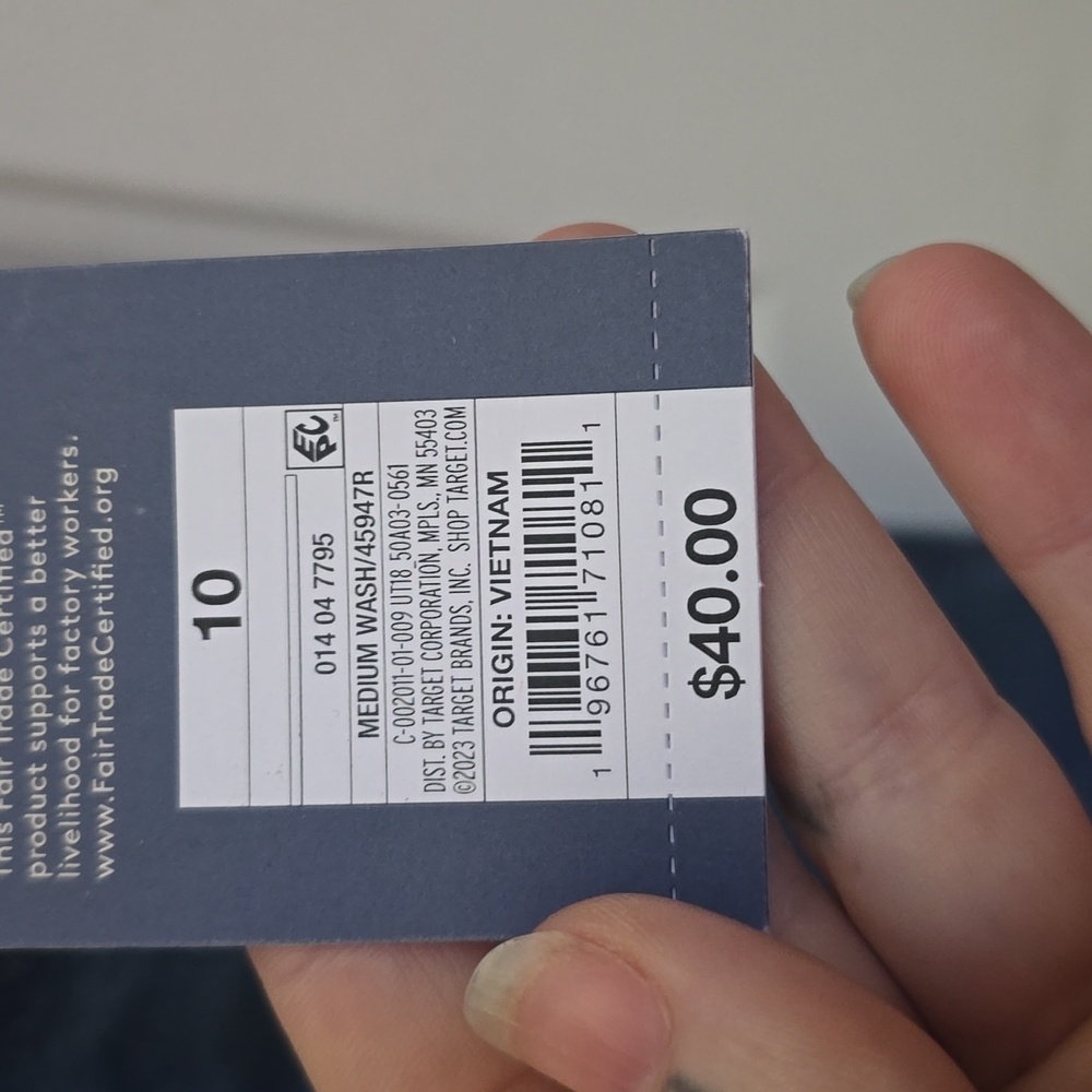 Denim Overalls Universal Thread - Picture 3 of 5
